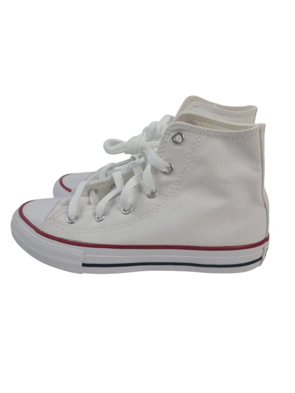 NEW Converse Youth Chuck Taylor All Star High-Top Sneakers Optical White Size 1
